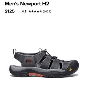 Keen Men's Newport H2 Sandals, Style number 1001931